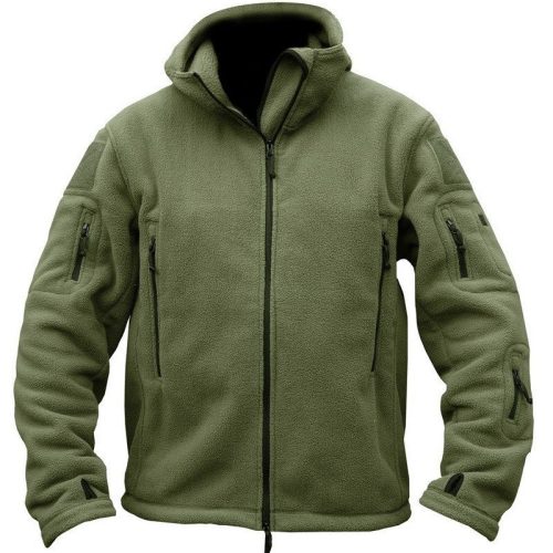 Outdoor Sports Military Fleece Warm Men Tactical Jacket Thermal Breathable Hooded men Jacket Coat Outerwear TD 3